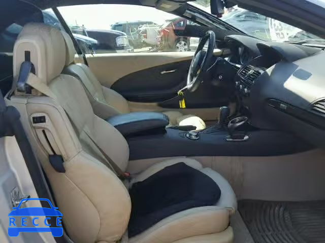 2005 BMW 645 WBAEK73405B327420 image 4