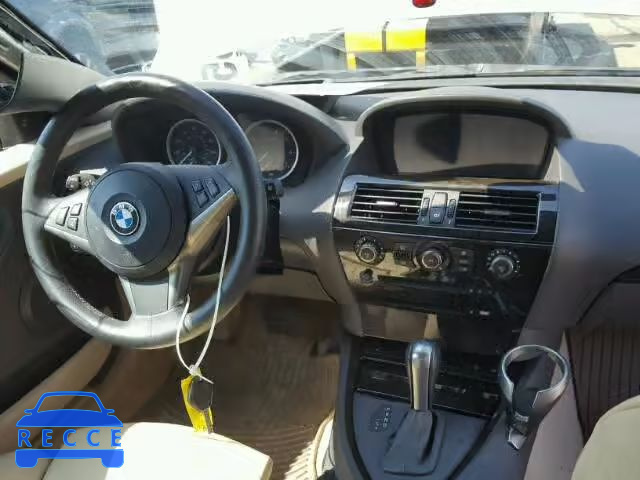 2005 BMW 645 WBAEK73405B327420 зображення 8