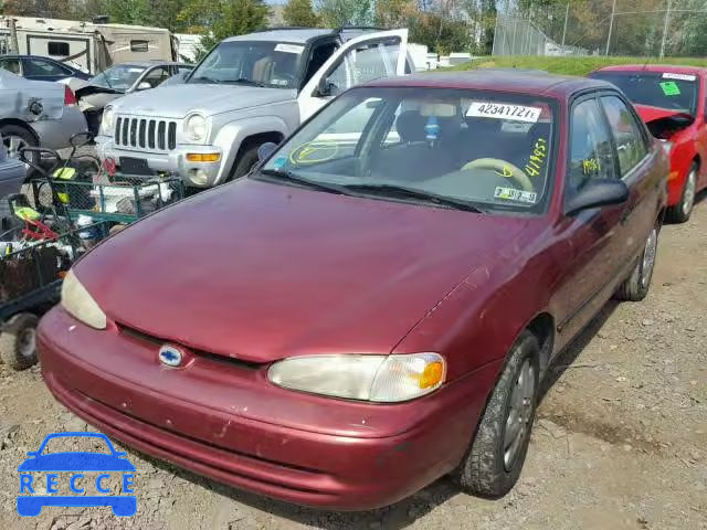 2000 CHEVROLET GEO PRIZM 1Y1SK5283YZ419451 image 1