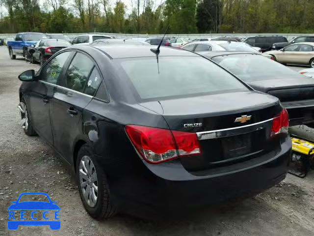 2011 CHEVROLET CRUZE 1G1PC5SH6B7219425 зображення 2