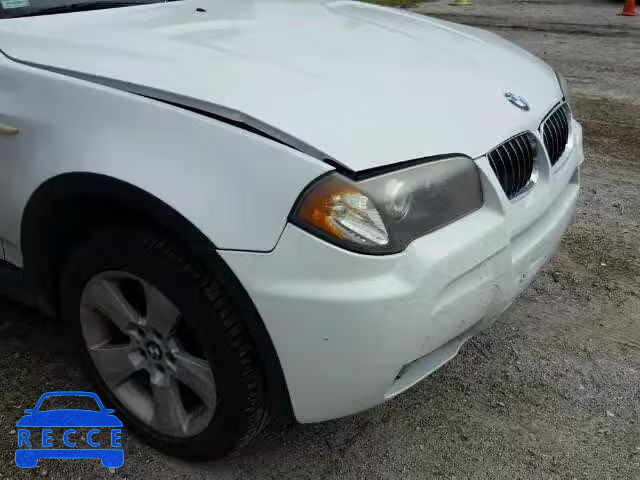 2006 BMW X3 WBXPA93496WG88090 image 8