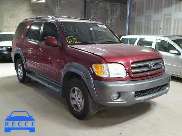 2004 TOYOTA SEQUOIA 5TDBT44A14S223239 зображення 0