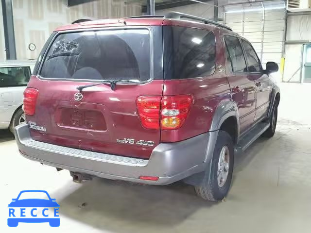 2004 TOYOTA SEQUOIA 5TDBT44A14S223239 зображення 3