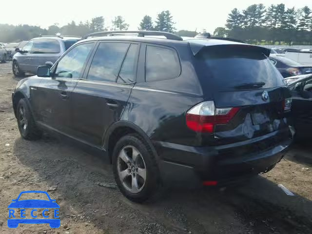 2007 BMW X3 WBXPC93407WF09754 image 2