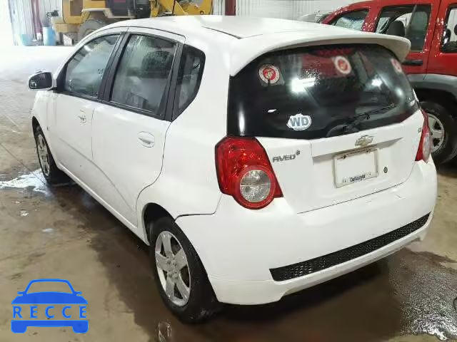 2009 CHEVROLET AVEO KL1TD66E19B621313 image 2