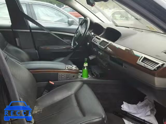 2006 BMW 750 WBAHN83596DT28638 зображення 4