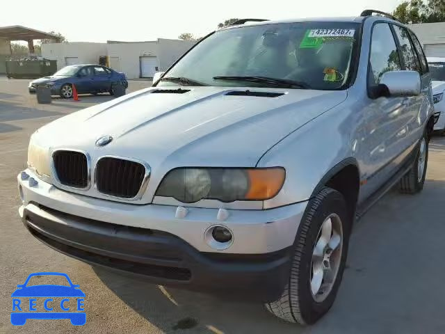 2002 BMW X5 5UXFA53522LP38961 image 1