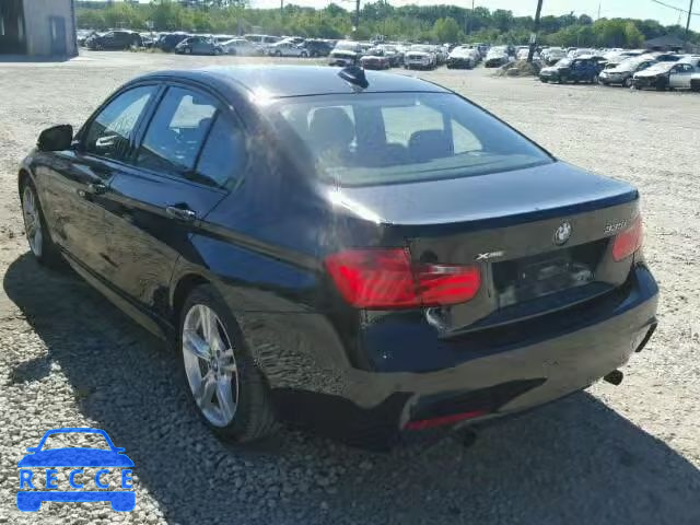 2014 BMW 335 WBA3B9C55EP458048 зображення 2