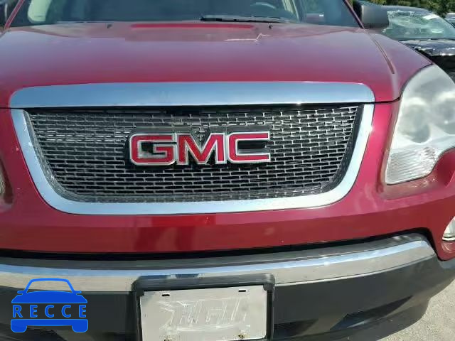 2009 GMC ACADIA 1GKER13D29J150350 image 8