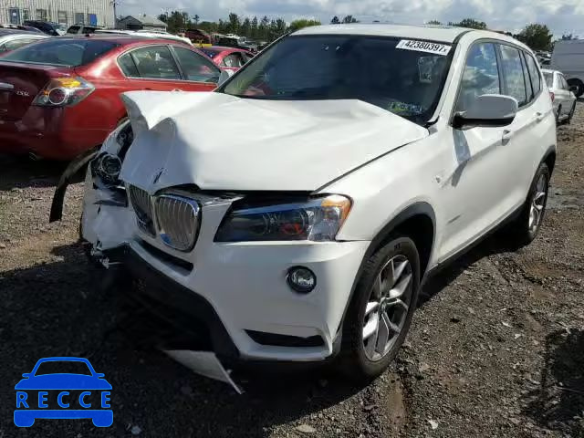 2012 BMW X3 5UXWX7C59CL889274 зображення 1