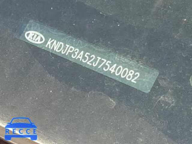 2018 KIA SOUL KNDJP3A52J7540082 image 9