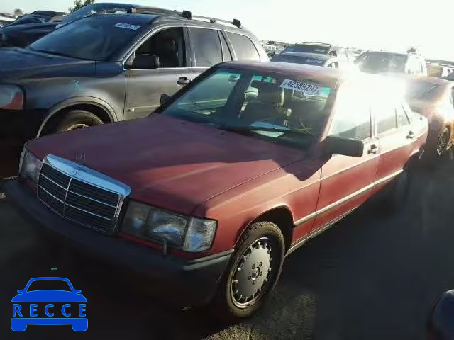 1987 MERCEDES-BENZ 190 WDBDB28D1HF369410 image 1