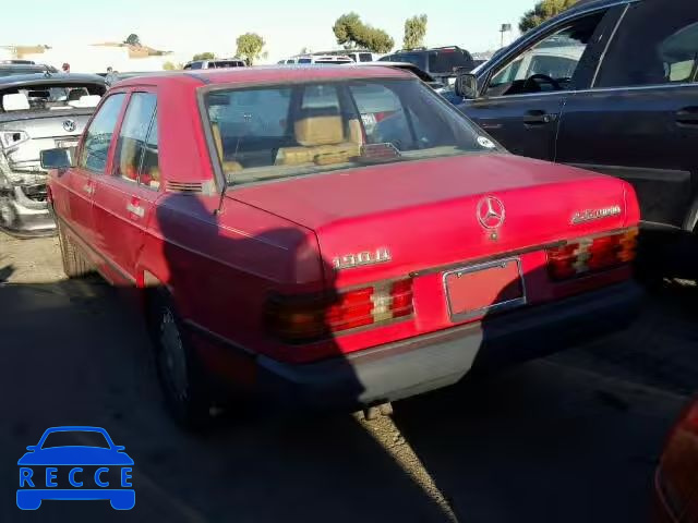 1987 MERCEDES-BENZ 190 WDBDB28D1HF369410 Bild 2