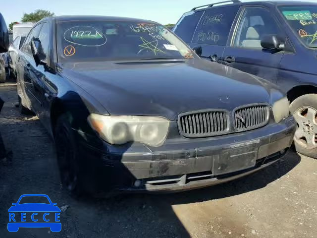 2004 BMW 745 WBAGN635X4DS52988 зображення 0