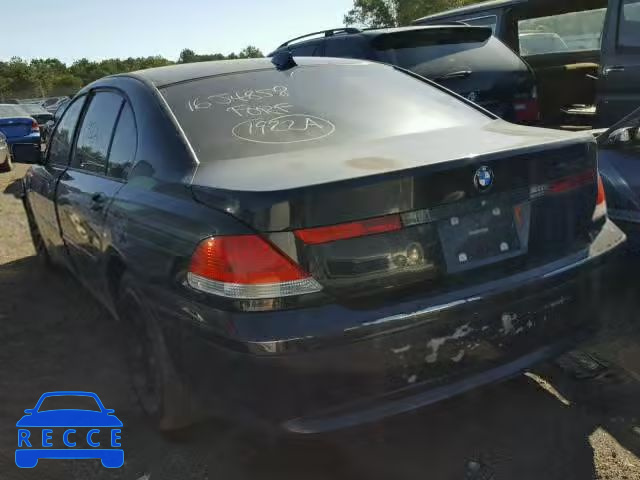 2004 BMW 745 WBAGN635X4DS52988 зображення 2