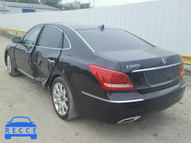 2011 HYUNDAI EQUUS KMHGH4JF4BU029400 image 2