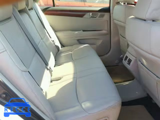 2011 TOYOTA AVALON 4T1BK3DB9BU421397 зображення 5