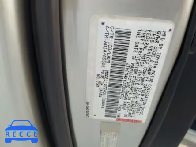 2003 LEXUS SC JTHFN48Y030046623 image 9