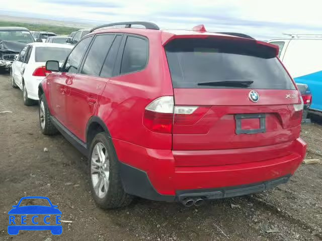 2007 BMW X3 WBXPC93407WF00505 зображення 2