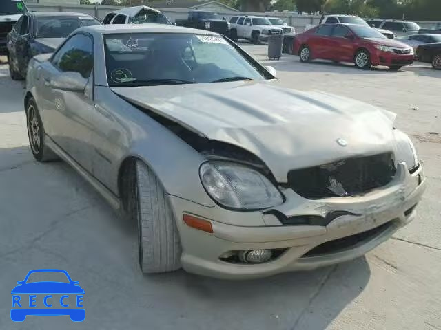 2002 MERCEDES-BENZ SLK WDBKK66F42F266220 image 0