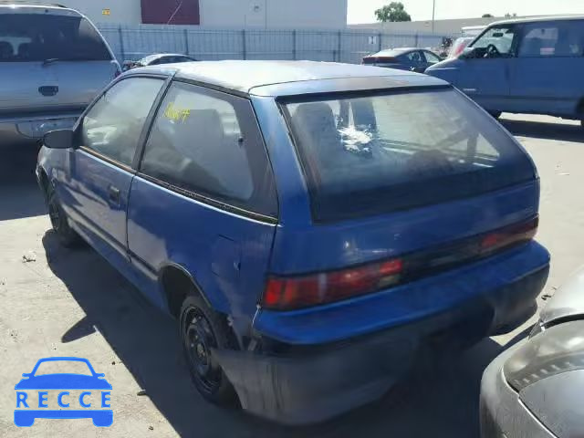 1994 GEO METRO 2C1MR2461R6781436 image 2