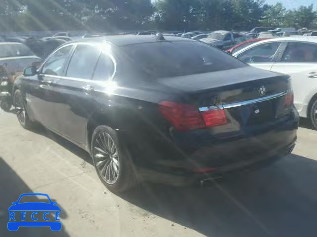 2012 BMW 740 WBAKA4C51CDX20261 зображення 2
