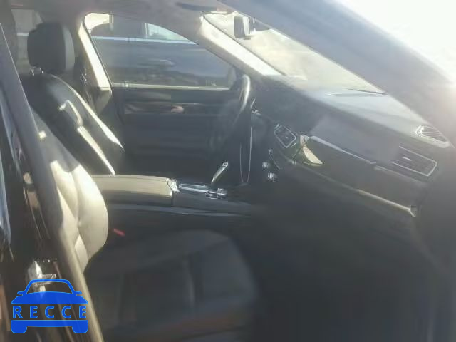 2012 BMW 740 WBAKA4C51CDX20261 image 4