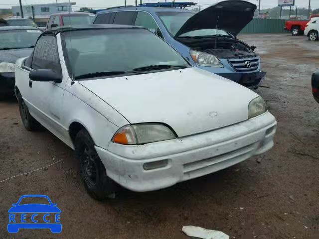 1992 GEO METRO JG1MR3368NK212903 image 0