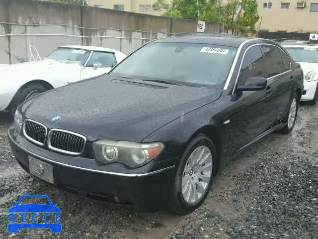 2004 BMW 745 WBAGN63574DS55332 зображення 1