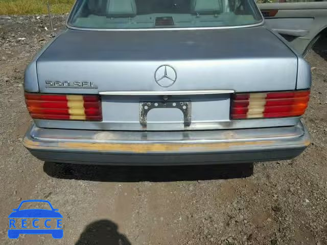 1986 MERCEDES-BENZ 560 WDBCA39D9GA277590 Bild 8