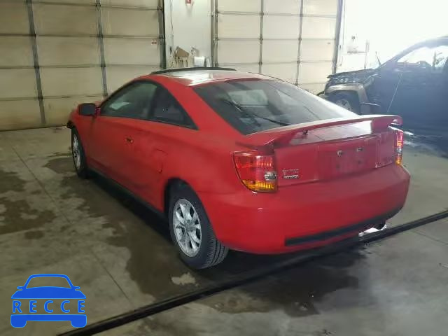 2000 TOYOTA CELICA JTDDR32T9Y0031677 image 2