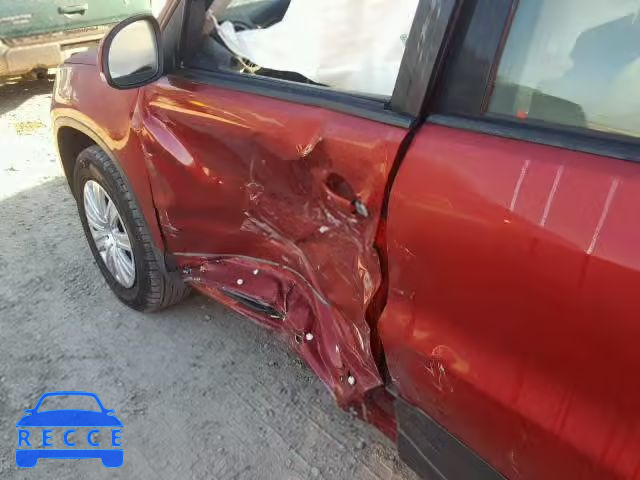 2014 VOLKSWAGEN TIGUAN WVGCV3AX6EW000337 image 8