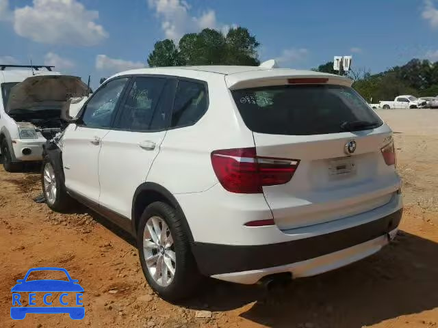 2013 BMW X3 5UXWX9C56D0A28555 Bild 2