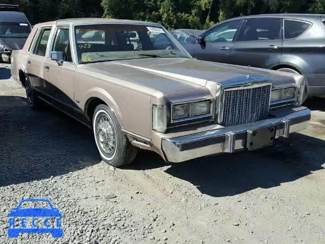 1986 LINCOLN TOWN CAR 1LNBP96F6GY651130 image 0