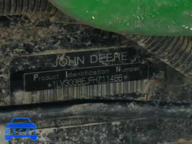 2015 JOHN DEERE TRACTOR 1LV3038EJFH711488 image 9