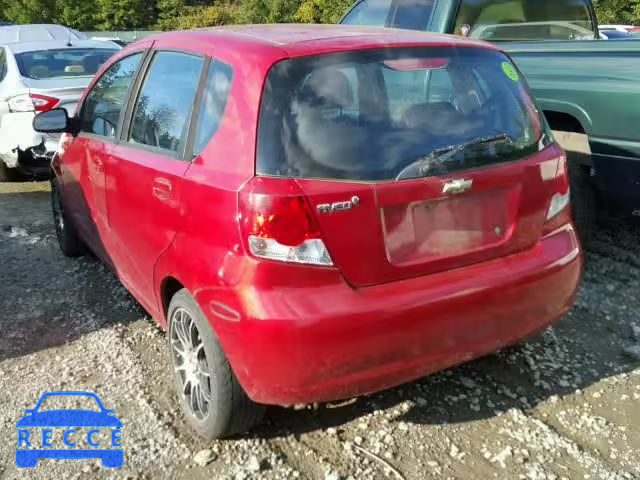 2008 CHEVROLET AVEO KL1TD66658B049461 image 2