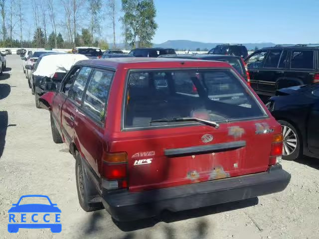 1992 SUBARU LOYALE JF2AN52B5ND417455 image 2