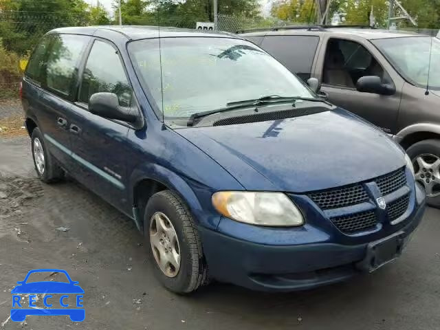 2001 DODGE CARAVAN 1B4GP25B71B139383 Bild 0