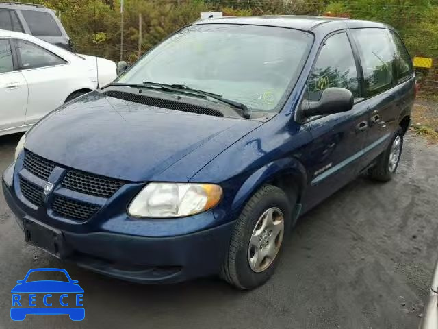 2001 DODGE CARAVAN 1B4GP25B71B139383 image 1