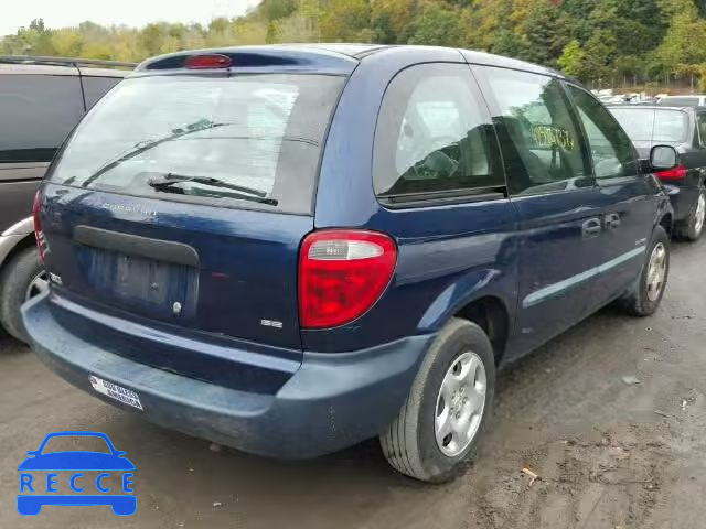 2001 DODGE CARAVAN 1B4GP25B71B139383 Bild 3