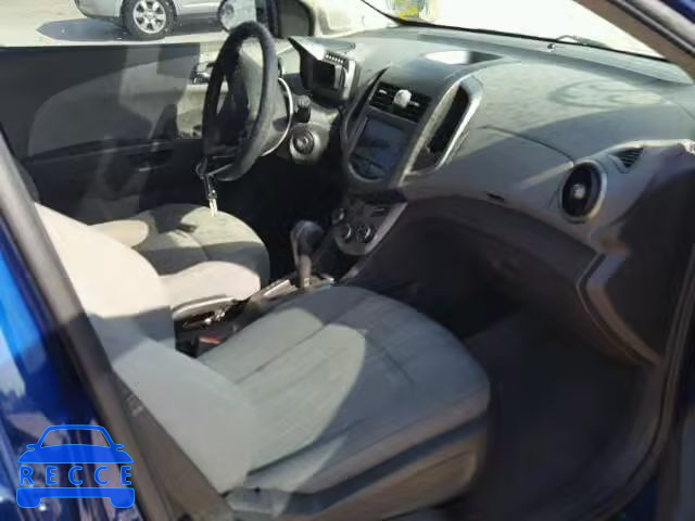 2014 CHEVROLET SONIC 1G1JC6SH7E4148771 зображення 4