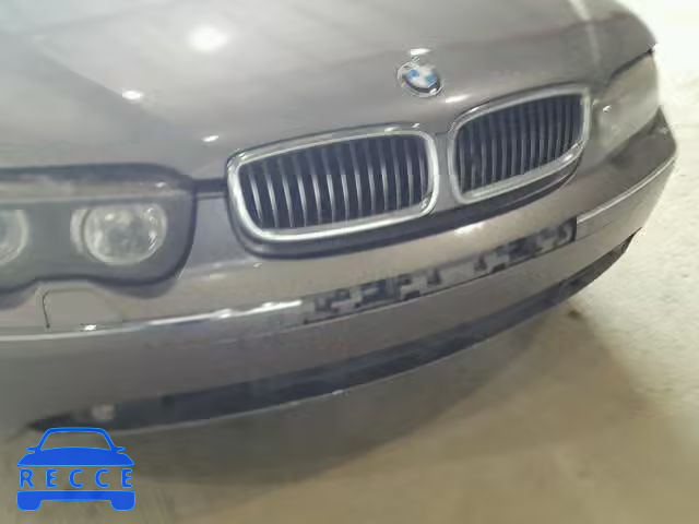 2003 BMW 745 WBAGN634X3DR19970 image 8