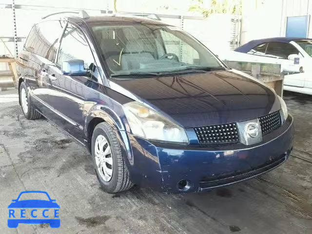 2006 NISSAN QUEST 5N1BV28U96N108380 зображення 0