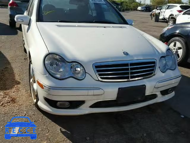 2006 MERCEDES-BENZ C GENERATI WDBRF52H46F755338 image 8