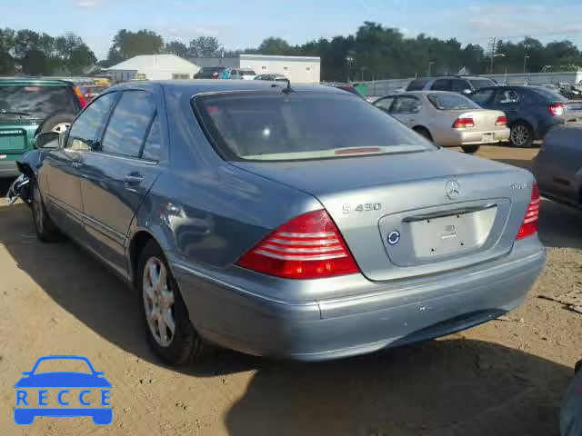 2004 MERCEDES-BENZ S WDBNG83J04A399480 image 2