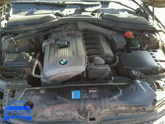 2007 BMW 530 WBANE73507CM49949 зображення 6