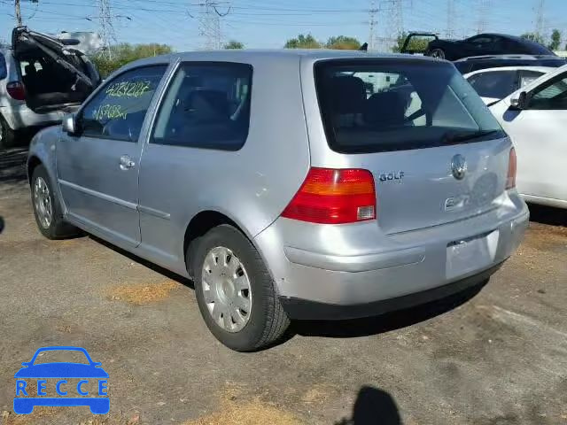 2001 VOLKSWAGEN GOLF WVWBS21J11W103514 image 2