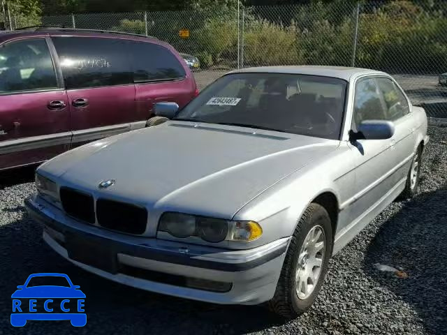 2001 BMW 740 WBAGG834X1DN83188 image 1