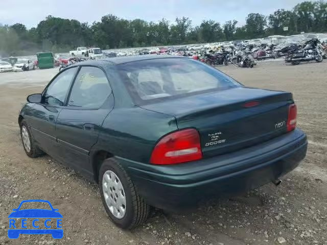 1999 DODGE NEON 1B3ES47C5XD136975 зображення 2