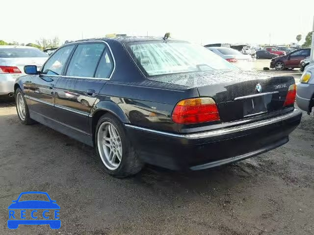 2000 BMW 740 WBAGH8342YDP08305 image 2